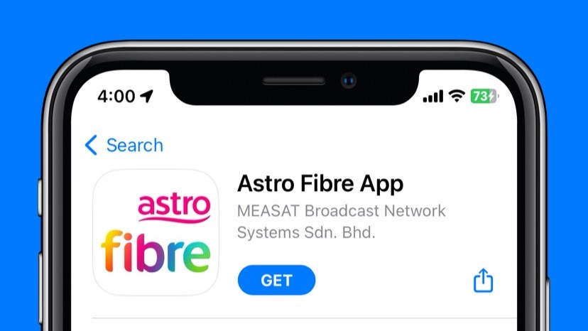 astro fibre app