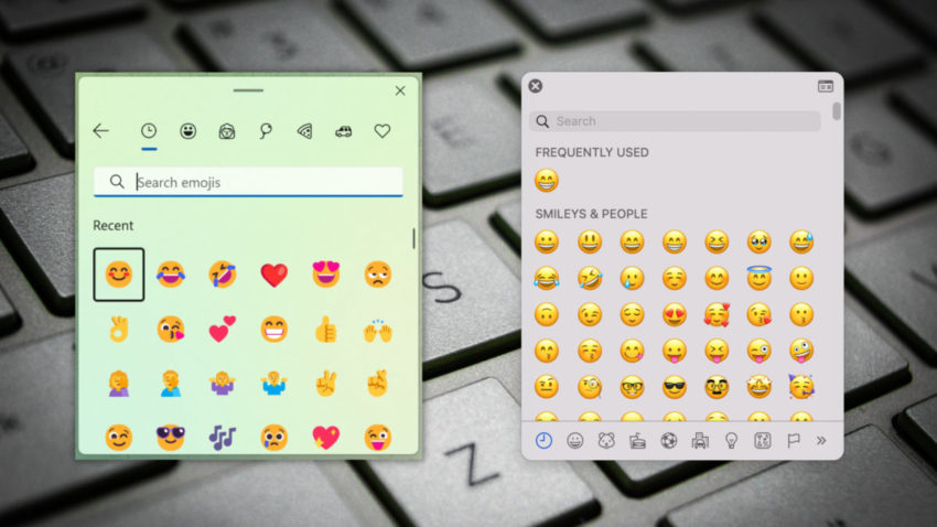cara guna emoji komputer