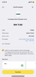 bayar zakat 2023 mae