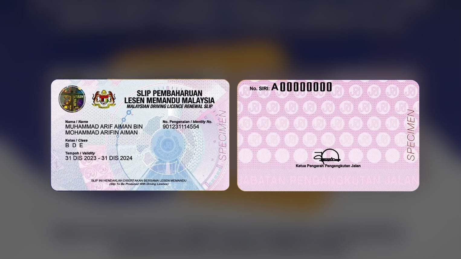 Sebelum 'Renew', Ini Yang Perlu Tahu Mengenai Cetakan Fizikal Slip ...