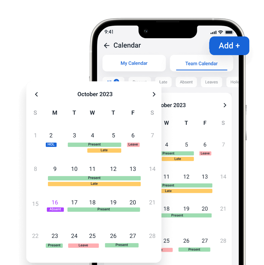 Shared Calendar for Leave Management