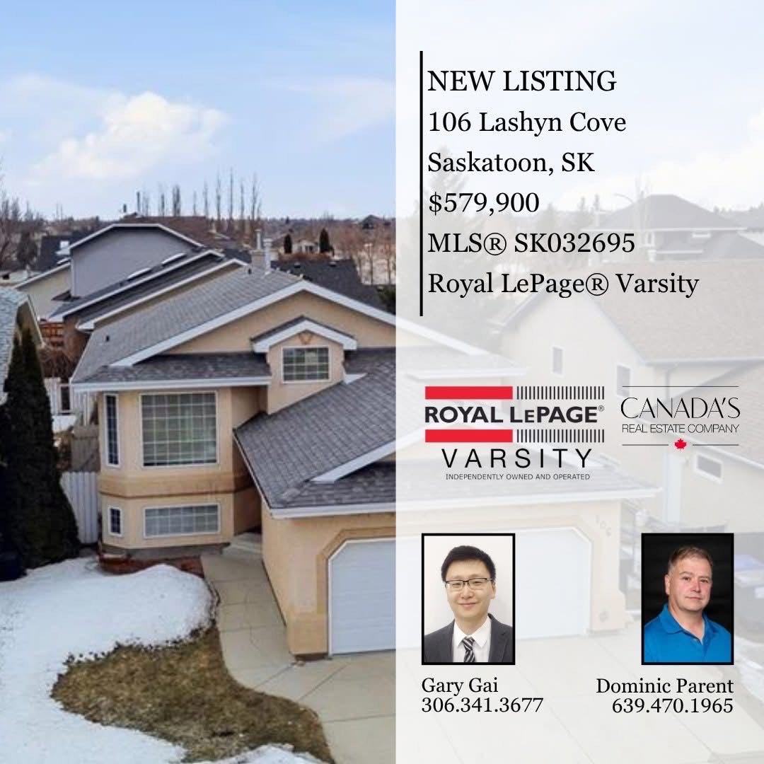 Arbor Creek 5房3卫错层Bi-level独立屋出售！🏡 106 Lashyn Cove！安静优质社区的弯道内，环境安静舒适，周边靠近步道、小溪、公园及各类生活配套。✨ 主层空间明亮通透，客厅挑高设计，配有实木地板；经典风格厨房带储物间，操作台面宽敞，并配有外排油烟机