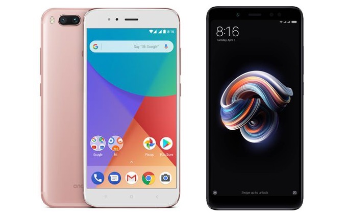 Redmi Note 5 Pro vs Mi A1