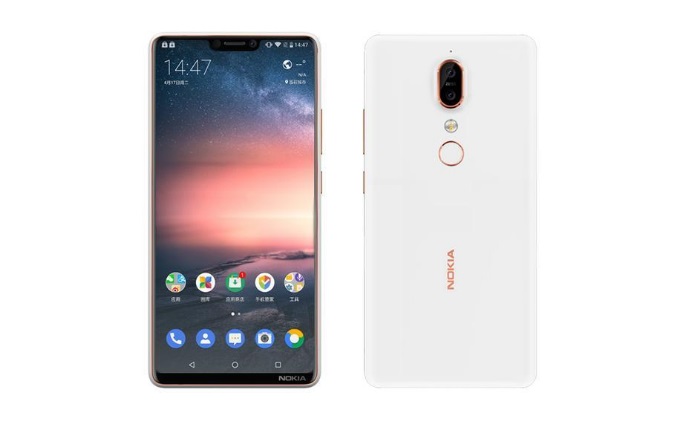 Nokia X6 - leaked render