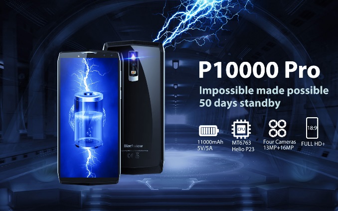 Blackview P10000 Pro with massive battery launched