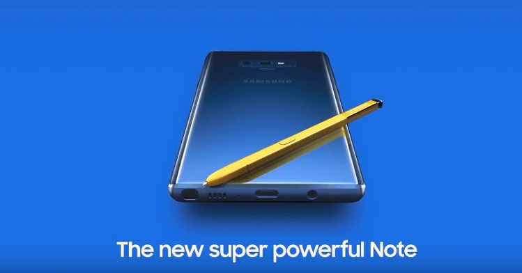 Samsung Galaxy Note 9 - Blue