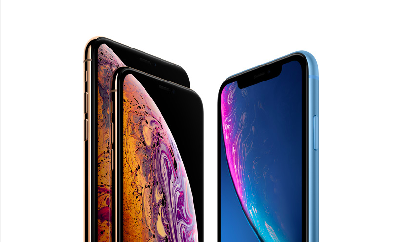 iPhone XR , XS, and XS Max