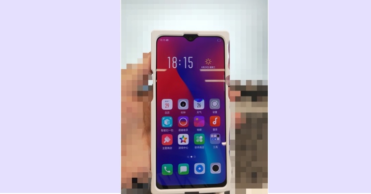 OPPO K1 live image leaks