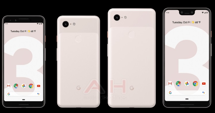 Pixel 3 and Pixel 3 XL leaked colour variant