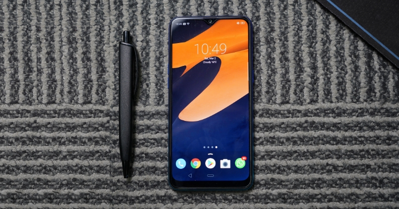 Realme 3 Front- Feature