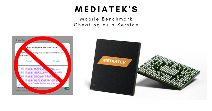 MEDIATEK MOBILE BENCHMARK CHEATING - Feature Image