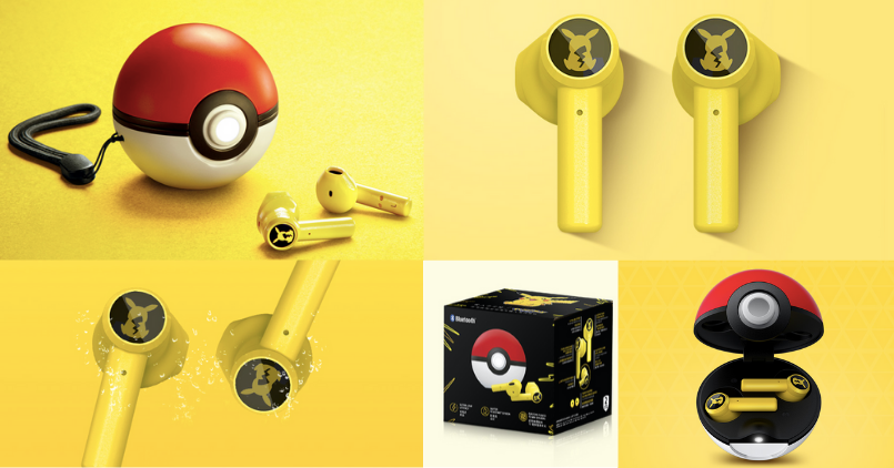 Razer S All New Pikachu Edition Truly Wireless Earbuds Are Stored In A Pokeball