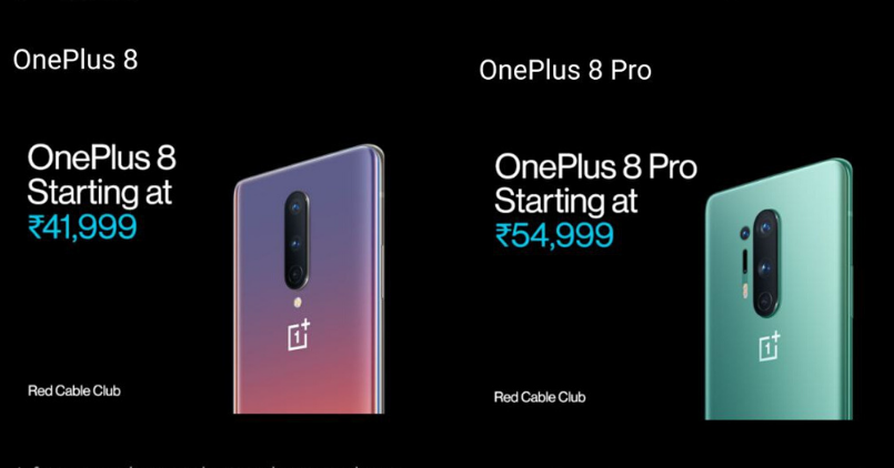 OnePlus 8 Series India Pricing - Feature Image