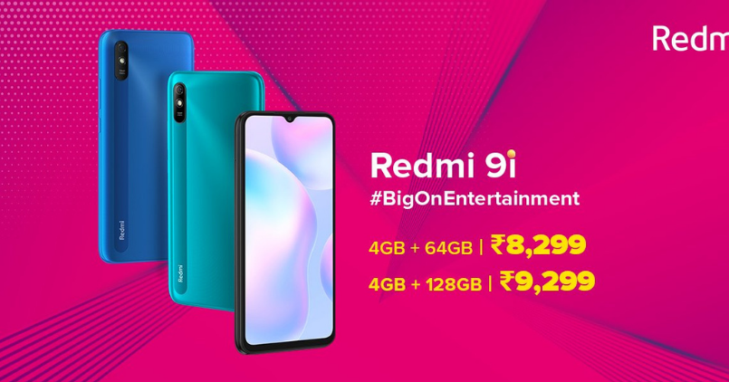 Xiaomi Redmi 9i With Helio G25 Soc And 5000mah Battery Launched In India At Rs 8299 Laptrinhx 5074