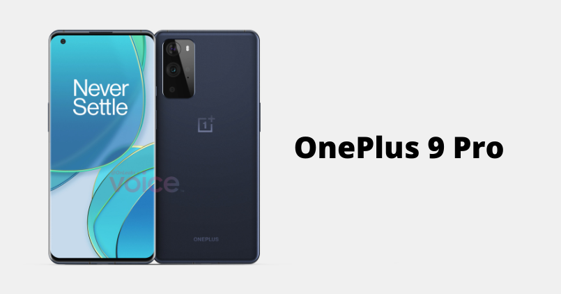 OnePlus 9 Pro render
