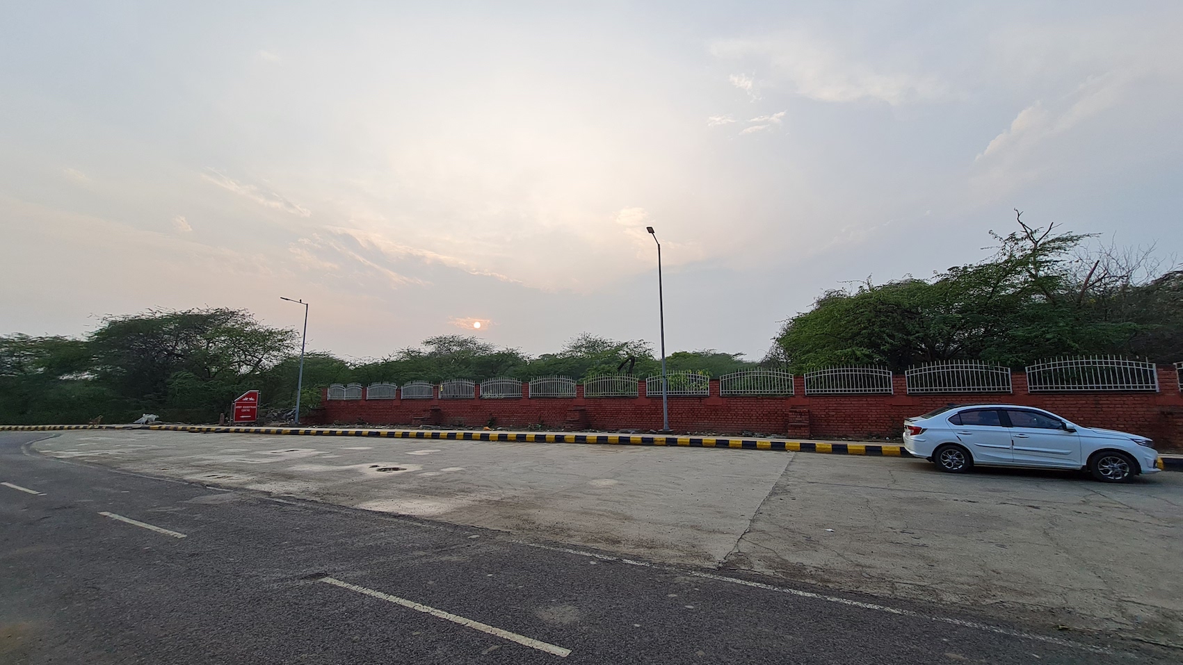 Wide-angle shot