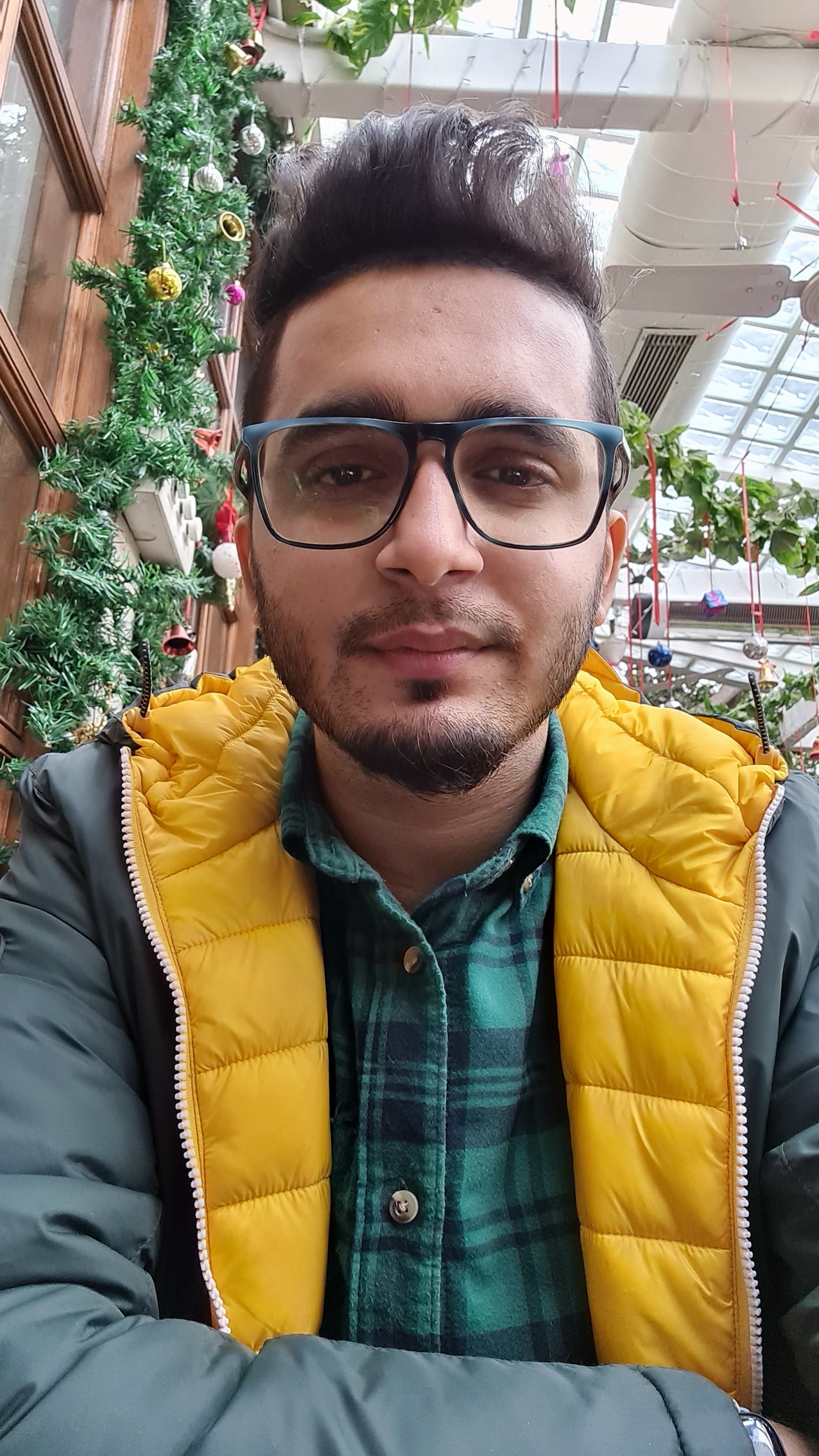 Outdoor selfie