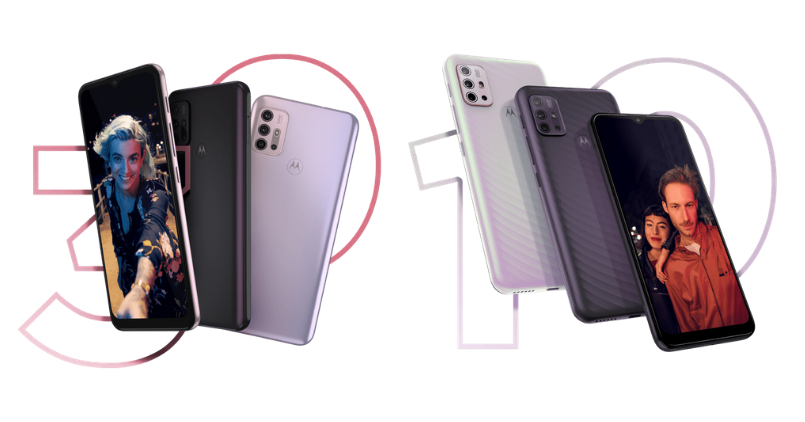 Moto G30 and Moto G10