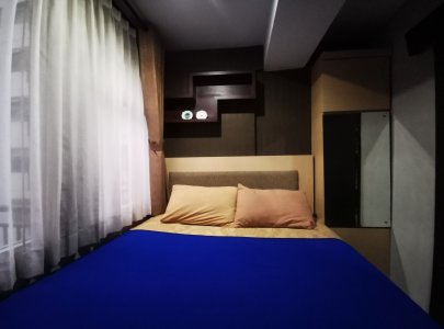 Apartemen 2 Kamar Full Furnished Bandung Pemandangan Kolam Renang