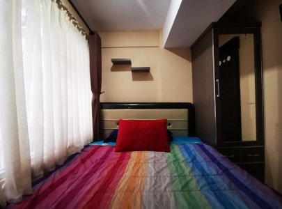 2 Kamar Desain Minimalis Apartemen Pusat Kota Bandung