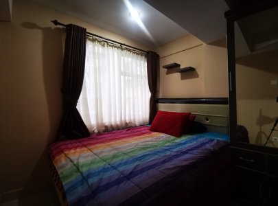 2 Kamar Desain Minimalis Apartemen Pusat Kota Bandung