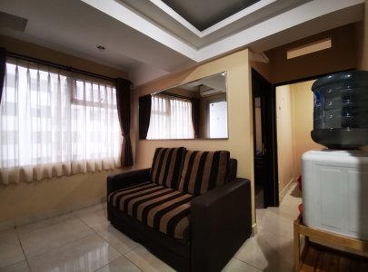 2 Kamar Desain Minimalis Apartemen Pusat Kota Bandung