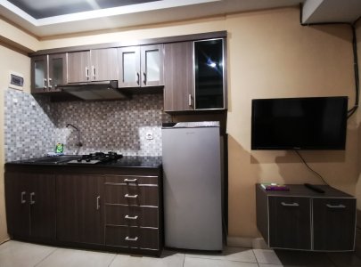 2 Kamar Desain Minimalis Apartemen Pusat Kota Bandung