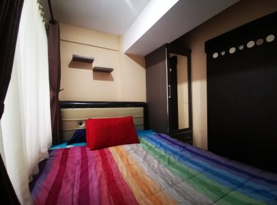 2 Kamar Desain Minimalis Apartemen Pusat Kota Bandung