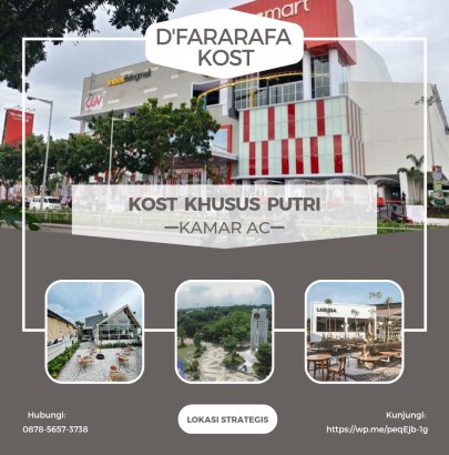 D'FARARAFA KOST EXECUTIVE FULL AC KARYAWATI SIDOARJO