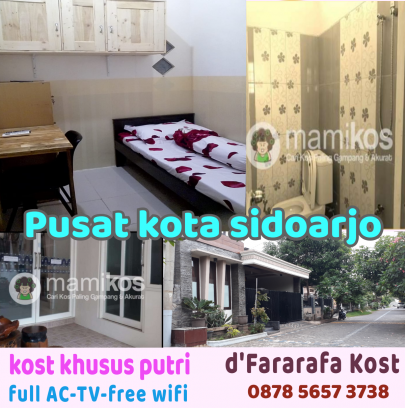 kost khusus PUTRI Full AC Komplek TRANSMART (No BEBAS)