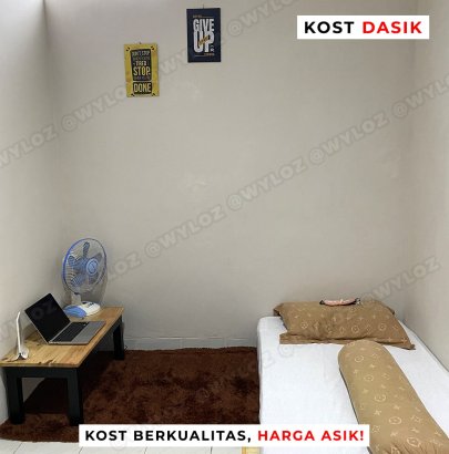 Kost Dasik Baru Murah Pria Fasilitas Springbed Free Wifi CCTV 24 Jam Kebon Jeruk