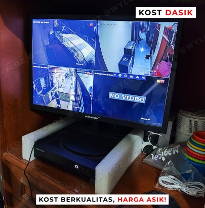 Kost Dasik Baru Murah Pria Fasilitas Springbed Free Wifi CCTV 24 Jam Kebon Jeruk