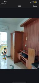 Disewakan apartment tipe studio di centro city residence , jakarta barat ( baru direnovasi)