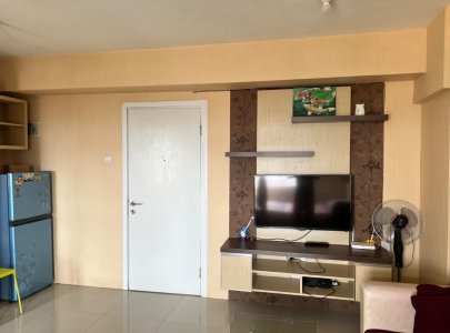 Kamar luas 2 BR jadikan studio