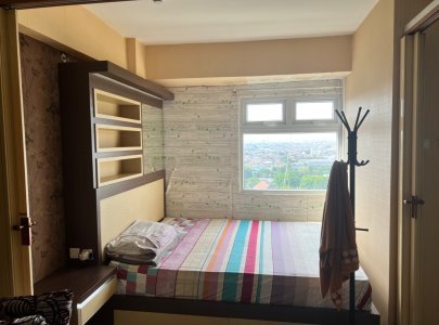 Kamar luas 2 BR jadikan studio