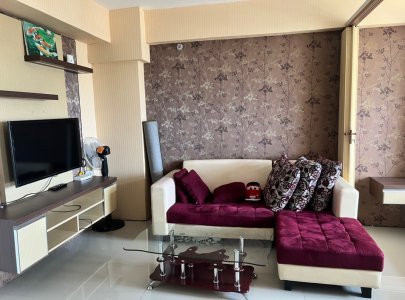 Kamar luas 2 BR jadikan studio