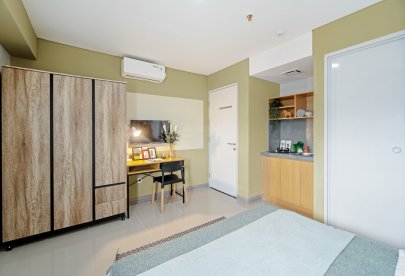 Apartemen Samesta Mahata Margonda  Studio - A - Sewa Apartemen Bulanan dekat Stasiun Pondok Cina dan