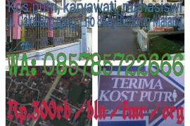 Kost Putri, Mahasiswi & Karyawati di Malang Daerah Blimbing