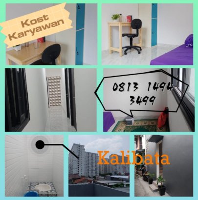 KOST KARYAWAN @ BELAKANG KALIBATA CITY 