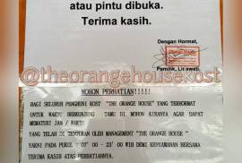 Orange House Kost & Transit