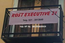 Kost Executive 21 Kebon Kacang Depan Thamrin City - Jakarta Pusat