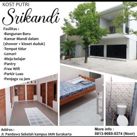 Kost putri srikandi