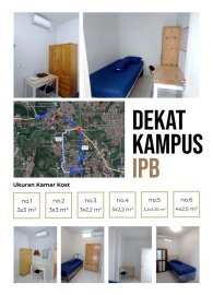 Rumah Kost Firdaus dekat kampus IPB