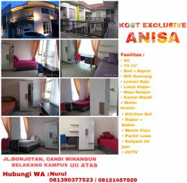 Kost UII Exclusive Rumah Anisa