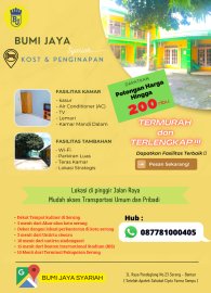 Kost dan Penginapan Bumi Jaya Syariah