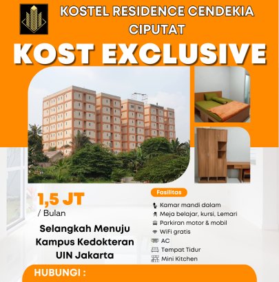 Kostel Residence Cendekia Ciputat