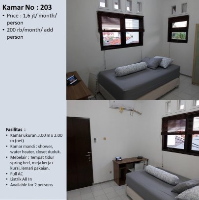 KOST DI CILEDUK - LARANGAN - BARAT  JAKARTA 