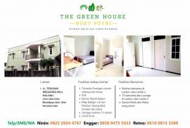 Kost Putri Malang Green House - Kostan Baru yg Nyaman & Aman (dekat UB & UMM)