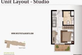 Studio Room Apartment West Vista Jakarta 