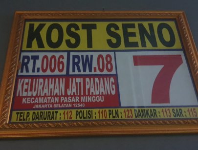 Kost Murah di TB Simatupang Pasar Minggu Jakarta Selatan